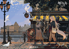 一朵可爱蓝采集到插画