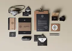 高端牛皮纸vi,牛皮纸,高端,时尚,黑,psd,灰色,精品名片卡,精品模板,模板素材,网,模板网站,模板下载编号1847147@北坤人素材