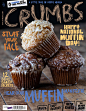 吃货的最爱！美食杂志《CRUMBS》封面设计 - 优优教程网