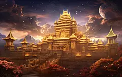 古风建筑3d建筑素材图片现代建筑