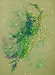 巴洛克式的背景图案