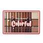 Beijo Beleza Colorido Highlighter Sombra Paleta Pó Logotipo Personalizado Private Label Maquiagem Profissional Sombra de Olho Cosméticos