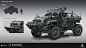 4 seats vehicle concept, Longque Chen : This is a 4 seats vehicle concept design I have done for recent project. I hope every one like it!!!