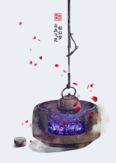 伊人浅笑醉云州采集到古风版莳花绘