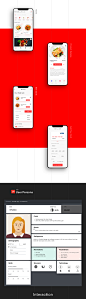 Food Bit App -UI UX design case study : Food Bit App online food order app, people easily find food nearby, real-time delivery tracking system