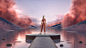 3D,animation ,Character,cinema4d,Clothing,design,Fashion ,loop,view