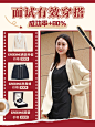 服饰箱包穿搭攻略手帐风小红书封面