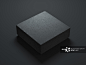 Square Black Box Mockup on dark background创意图片素材 - iStock