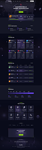 GamFi - Metaverse Web3 IGO/IDO Token Launchpad Figma Template