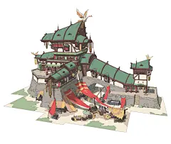My Students' Works 学生作业, Xiaosheng Bai : 学生作业，部分演示过程视频地址： 
https://space.bilibili.com/347748827 
个人场景方向绘画和设计交流QQ群：717351739