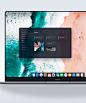 Apple OS / MacOS 2020 redesign - Edge to edge Macbook : Apple OS concept redesign ( ux, ui, product, augmented reality, operating system, windows, apple, ios, safari, music, finder, design, motion, animation, 3d).This is a concept that I had in mind for a