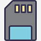 SD卡图标高清素材 SD卡 内存卡 多媒体卡 存储 技术 免抠png 设计图片 免费下载