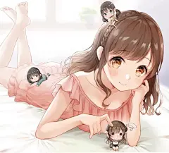 【P站画师】萌妹子画萌妹子，日本画师うた坊的插画作品 : 今天给大家带来日本画师うた坊的插画作品，这是一位萌妹子画师，职业是游戏公司的设计师，喜欢画各种原创的萌妹子角