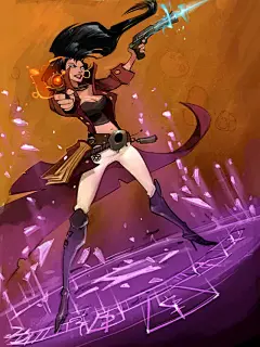 网游《荒野星球》原画欣赏