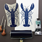 My new blue lobster linocut print, hot off the press!

Did you know that lobsters can be either right or left handed depending on the position of their crusher claw! Who knew!!? .
.
#lobster #print #printmaking #printmaker #linoprint #linocut #linocutprin