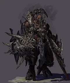 彭钥  潘德立亚 原画 写实 场景原画 角色原画 概念设计 插画 CG