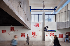 地铁车站设计UCD采集到荷兰 阿姆斯特丹Oostlijn（东线）地铁站