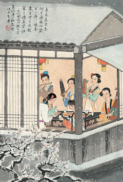 yy花吃采集到国画山水