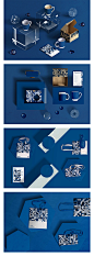 品牌商品产品体系展台摆放元素VI视觉效果样机展示PSD设计素材-淘宝网