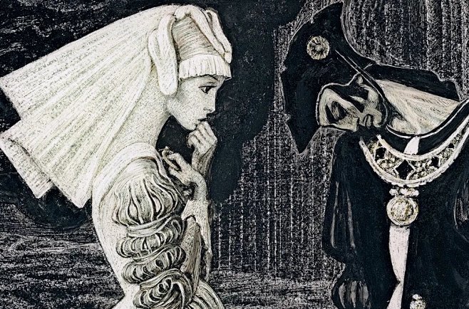 哈姆雷特插图 Savva Brodsky...