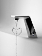 "Sense" / Alessi & Oras : "Sense" is a family of smart faucets where beauty has a holistic meaning that is present in the way they are built and how they behave.The goal of these sculptural objects, is to guide the user into virtuo