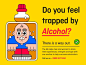 Alcoholism Editorial scared bottle trapped dependency alcohol characte.webp