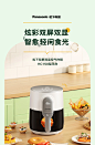 松下可视双屏空气炸锅新款2022家用全自动多功能电炸锅HC150-tmall.com天猫