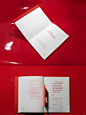 红色画册设计；编排严谨工艺得当一本好画册 - 小红书