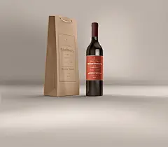 高端红酒白葡萄酒样机