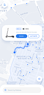 共享滑板车应用App 界面