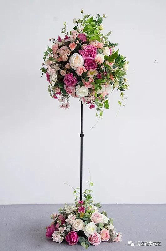 花柱 (520) 花柱 花艺 通道布置 ...
