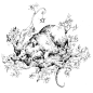 【【线描作品】Socar Myles 国外大师作品 32例】