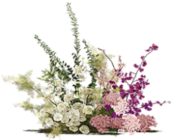 熬夜党采集到婚礼花艺布置-png/jpg/素材