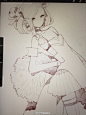#草圖# 拉拉队长腿一下～