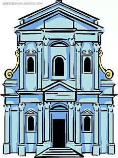 欧式宫廷建筑AI|eps|插图|城市建筑主题|房地产|建设|建筑|建筑家居|建筑设计|建筑图片|卡通楼房|欧式别墅|欧式房屋|矢量|矢量素材|手绘卡通房子|乡村房屋|住宅别墅