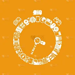 图标,表,分离着色,商务,概念,钟面,技术,图像,古董
