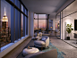 commercial penthouse march tower new york city stair terrace skyl (13)
