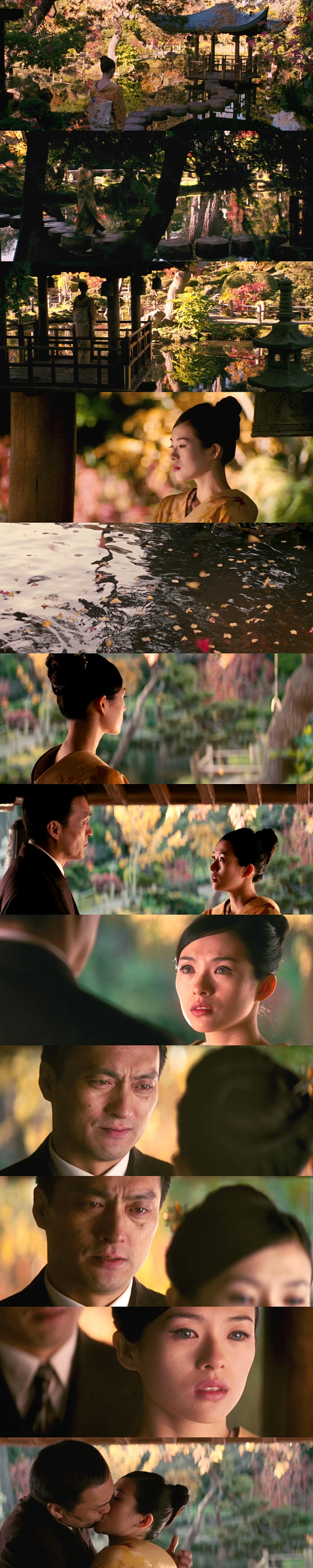 章子怡 ziyi zhang
巩俐 li gong
渡边谦 ken watanabe
#电影场景