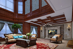 王玉雨采集到美式风格别墅设计案例