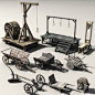 marketplace items 3 3d model