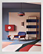 色彩缤纷的SWING家具设计_T20191127  _工业设计——材质、色彩搭配