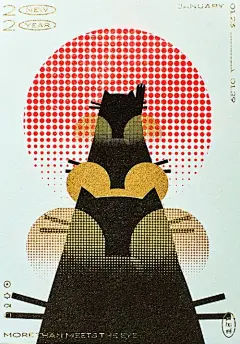 鼠年将至，看看海内外鼠一鼠二的贺卡设计吧！ : 贺卡上的小老鼠们，全都那么精精致致、可可爱爱！