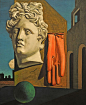 Giorgio de Chirico - The Song of Love, 1914 Painting that deeply affected young Rene Magritte and helped him develop his signature style.