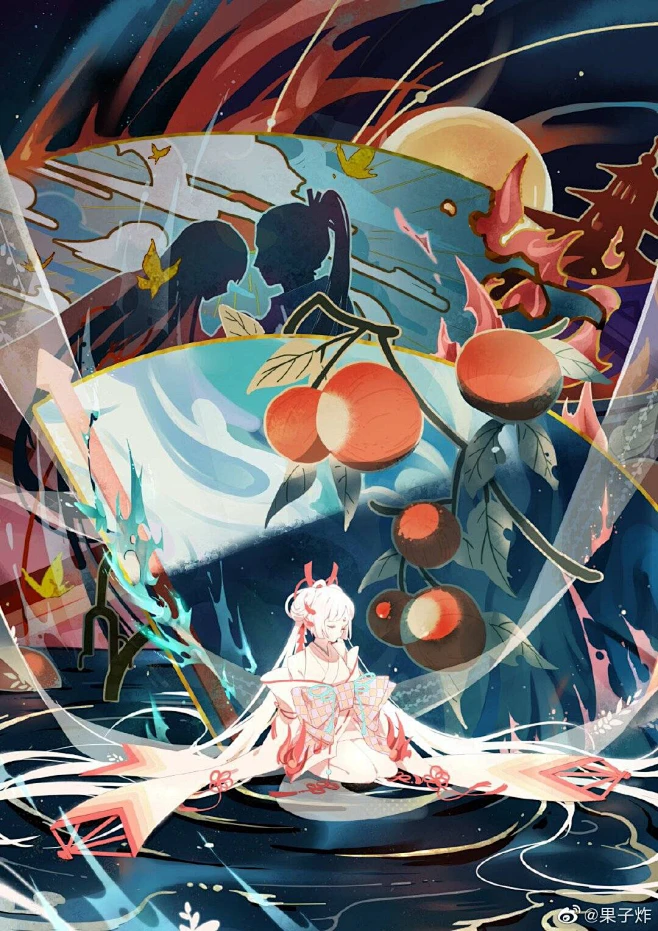 阴阳师 不知火-花瓣网