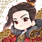 #忘川风华录手游# 同人Q版，画师：海老牛蒡卷