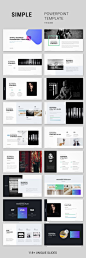 Simple Business PowerPoint Template #powerpoint #powerpointtemplate #powerpointdesign #PresentationTemplate #presentation #ppttemplate