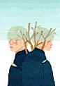 Illustrations by Xuan Loc Xuan : Vietnam-based freelance artist Xuan Loc Xuan combines soft colors and textures to create unique illustrations.

More illustrations via Behance