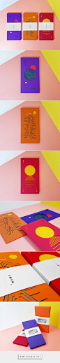 Sunrise to Sunset Red pocket packaging on Behance by K. Ko Hong Kong, Hong Kong curated by Packaging Diva PD. A set of 3 designs with the theme "The sun". 3 means eternal in Chinese tradition.