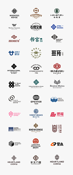 商标logo/字体设计-花瓣网|陪你做生活的设计师 | 餐馆logo-莊門煲仔饭