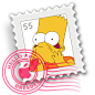 辛普森(Simpsons)邮票PNG图标 #采集大赛#